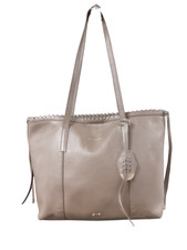 PAUL COSTELLOE Hand Bag Brown Grey Womens Fashion Accessories Preloved Retro 