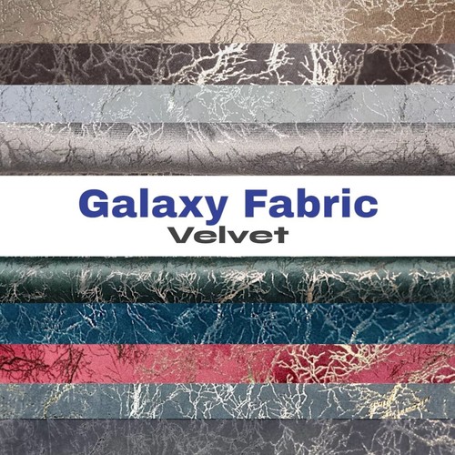 Luxury crushed velvet - velvet, galaxy