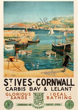  VINTAGE POSTER St Ives