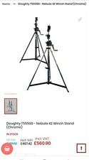 Doughty Nebula Stand Doughty Nebula 42 T55501  Winch Stand (Chrome) truss stand