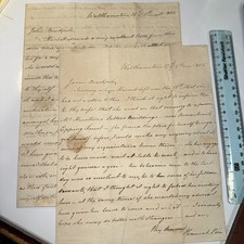 2 No Hannah Pim Letters 1805