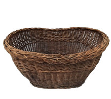 Huge Antique Wicker Basket