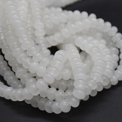 White snow jade agate - snow,