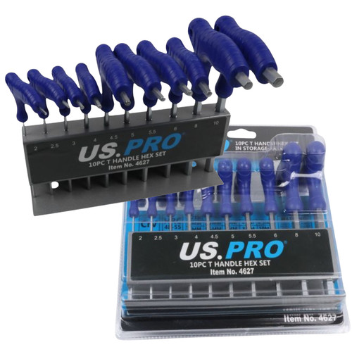Pro 10pc handle hex allen - 10pc,