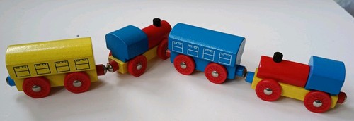 Wooden train track - track, with