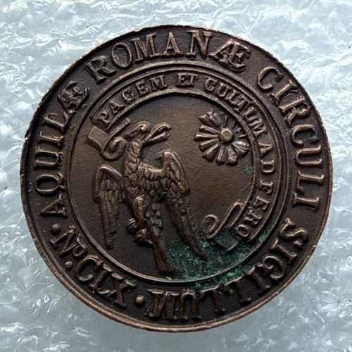 Masonic token penny aquilae - -,