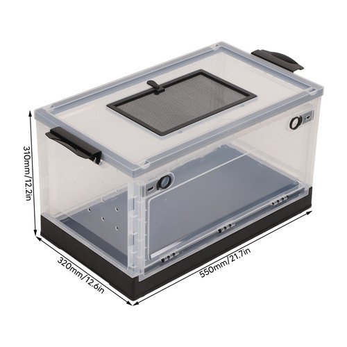 Hamster transparent tank large - transparent,