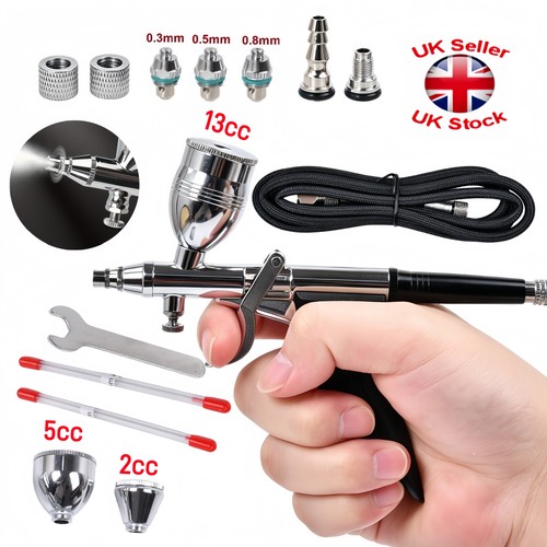 Mini airbrush kit dual - airbrush,