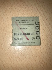 Half.  Railway Ticket.   (