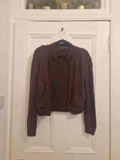 Zara dark chocolate brown long