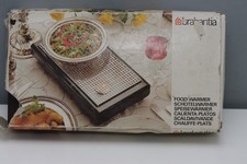 Food warmer, 2 candle, by Brabantia, used, *box is torn & very tatty, (B15).