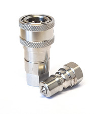 Prochem Coupling In STAINLESS STEEL for Carpet Cleaning Machines - Viton Seal