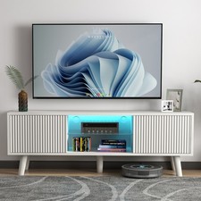 130CM White Modern TV Stand