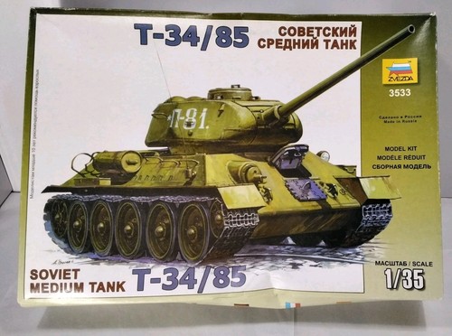 Zvezda 3533 soviet medium - zvezda, 1/35