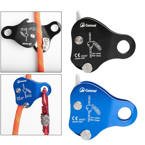 Rope grab pulley blocker with - rope,