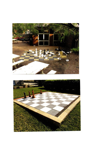 Giant chess boards in - 2,