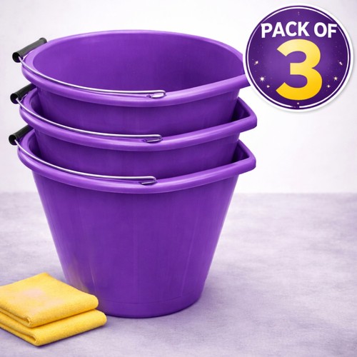 Purple bucket gallon - 3,