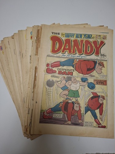 Dandy comics bundle issues - comics, 40