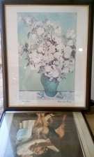 Vase Avec Roses Van Gogh Framed Print Picture Art 56cm x 45cm