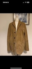 Massimo Dutti Tan 100% Suede