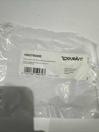 Duravit bumper heightened for - heightened,