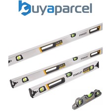 Stanley Fatmax Pro Box Beam 4 Piece Level Pack 6ft 4ft 2ft and Magnetic Torpedo