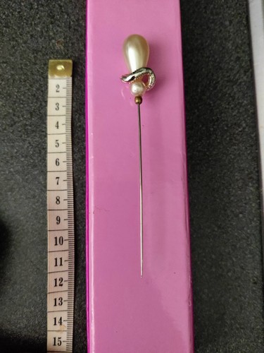Vintage gold tone stick pin - vintage,