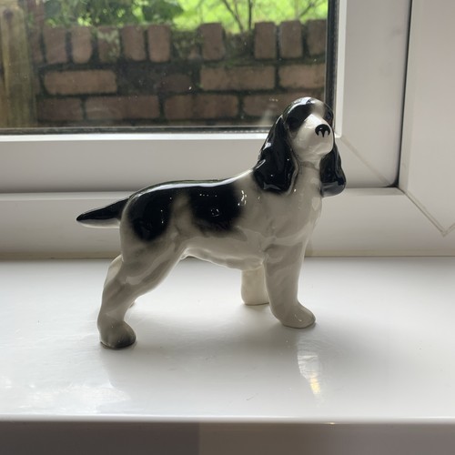 Vintage ceramic cocker spaniel - ceramic,