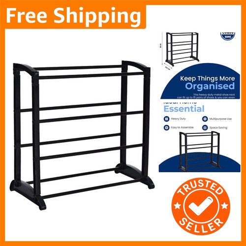 Versatile tier shoe rack - versatile, 4-tier