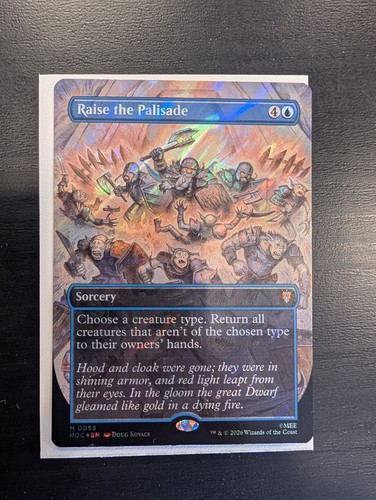 Raise the palisade hoc - the,