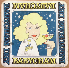 Vintage Large Babycham 50s,60s,70s,80s Beer Mat