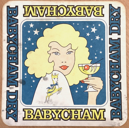 Vintage large babycham - large,