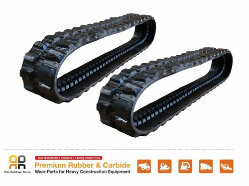 Rubber track 300x52 - rubber, 300x52.5x80
