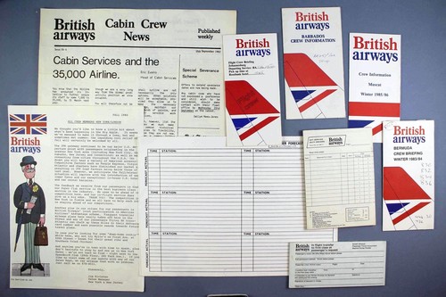 British airways vintage - british,