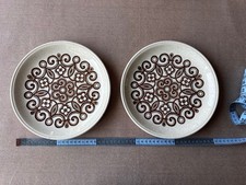 2 x Biltons Celtic rose large Dinner plates  25 cm