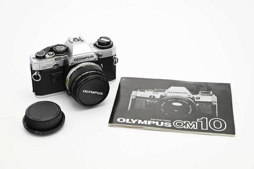 Olympus om10 film 35mm camera - olympus,