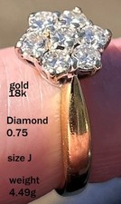 18 Carat Yellow Gold 0.75ct