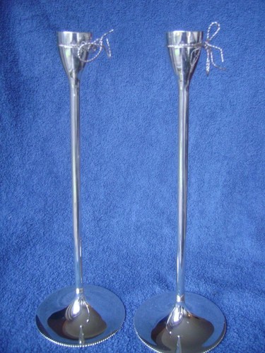 Vera wang wedgwood pair silver - wedgwood,