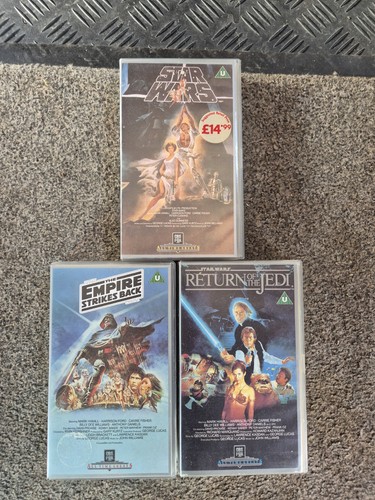 Star wars trilogy vhs - wars,