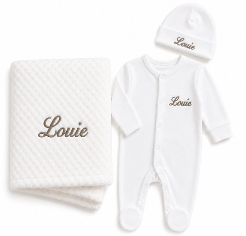 Personalised baby gift set - baby,