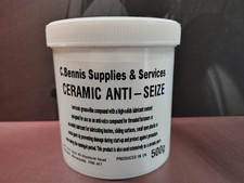 500 gram CERAMIC ANTI-SEIZE GREASE 500g high temperature Made in UK