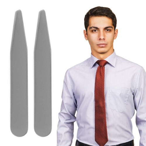 10pack collar stays - 2-10pack, wrinkle