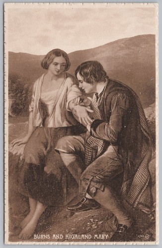 Robert burns with highland - with,