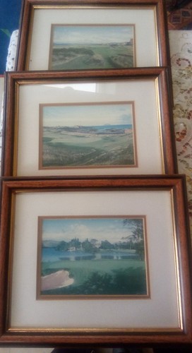 Golf course trio details - golf,