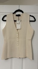 Zara Knit Waistcoat. Size S