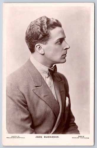 Antique actor jack buchanan - actor,