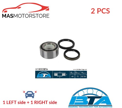 Wheel bearing kit set pair - wheel,