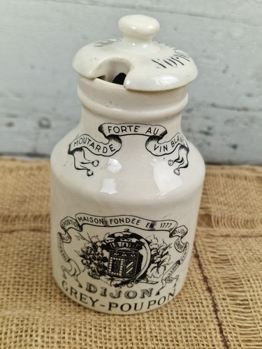 Antique french ironstone - ironstone, dijon