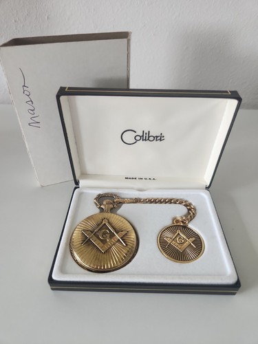 Pocket watch with chain fob - pocket,