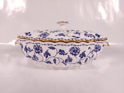 Spode blue colonel lidded - spode,